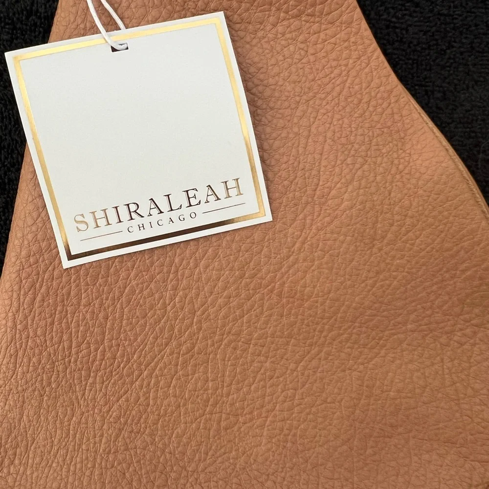 DESIGNER Shiraleah Two-Tone Tan and Cream Women's Bag - Picture 4 of 5